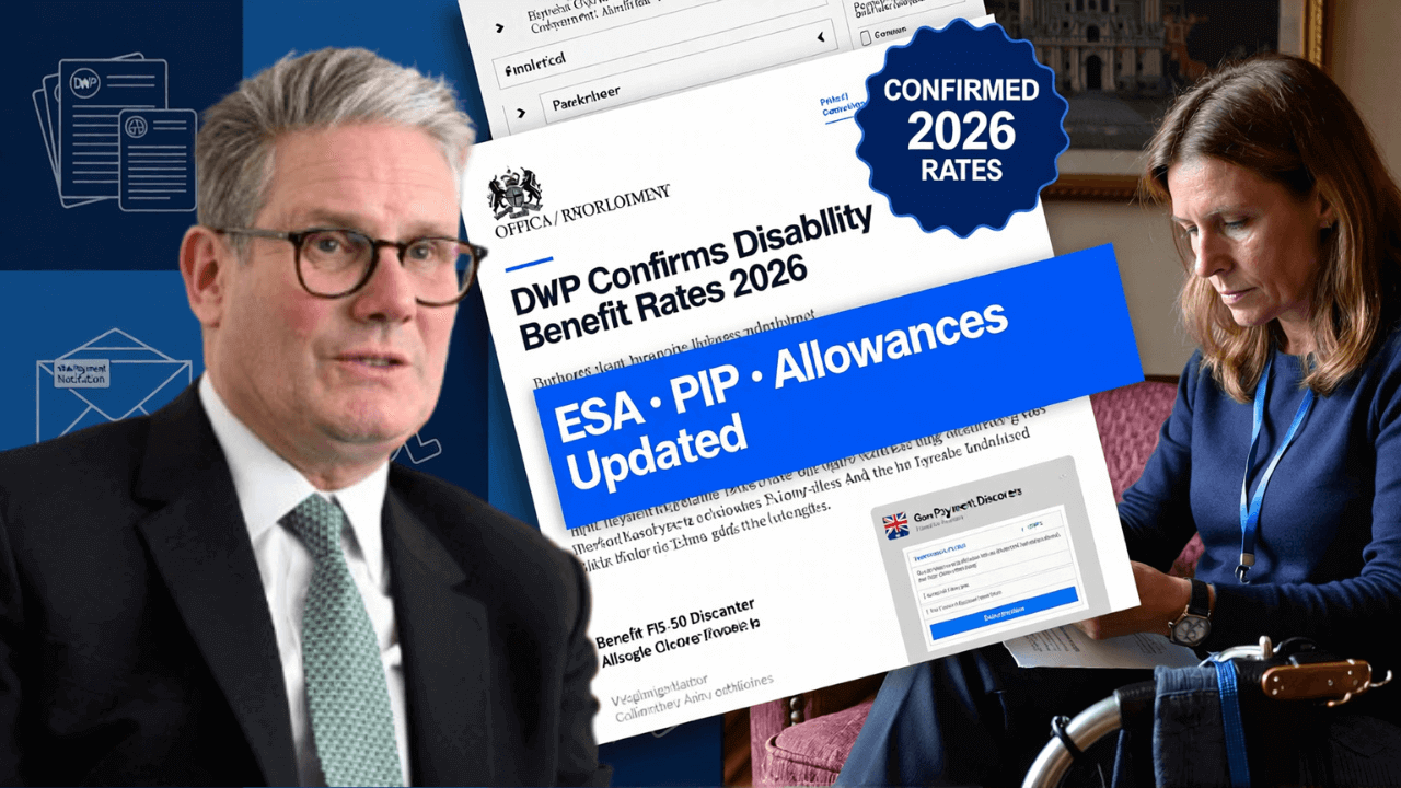 UK Disability Benefits 2026 – DWP Confirms New ESA, PIP and Allowance ...